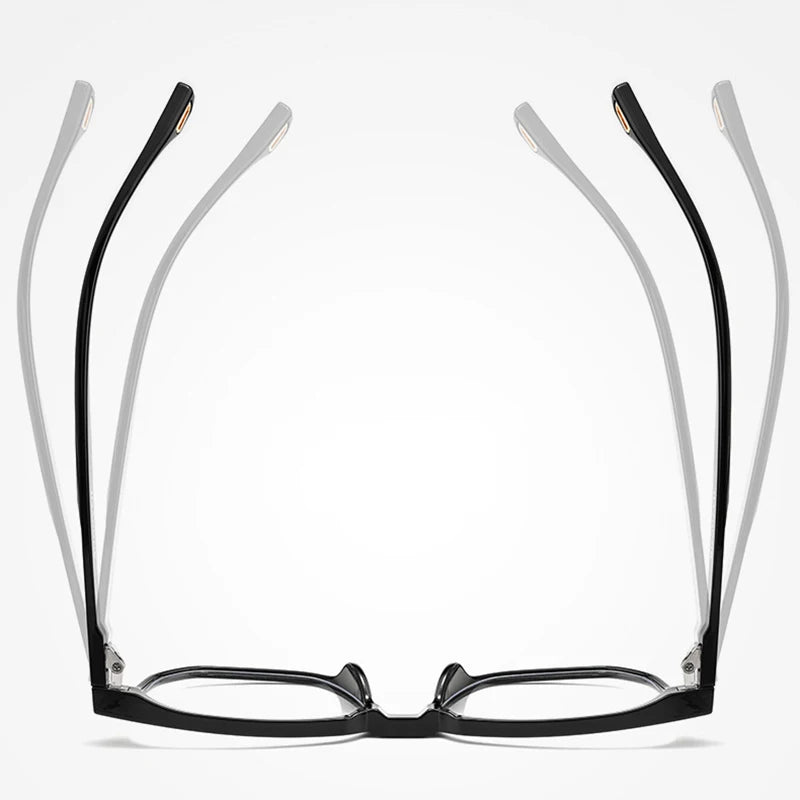 Transparent Glasses for Women Optical Eyeglasses Frame Full Rim Square Fashion Acetate Prescription Eyewear Woman Spectacles