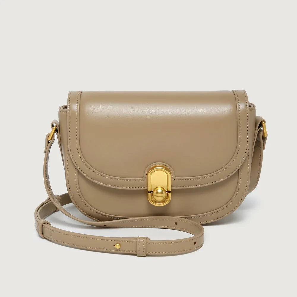 This Year's New Niche Bag Female Light Luxury Retro Single Shoulder Crossbody Saddle Bag Trend Luxury Designer Handbag