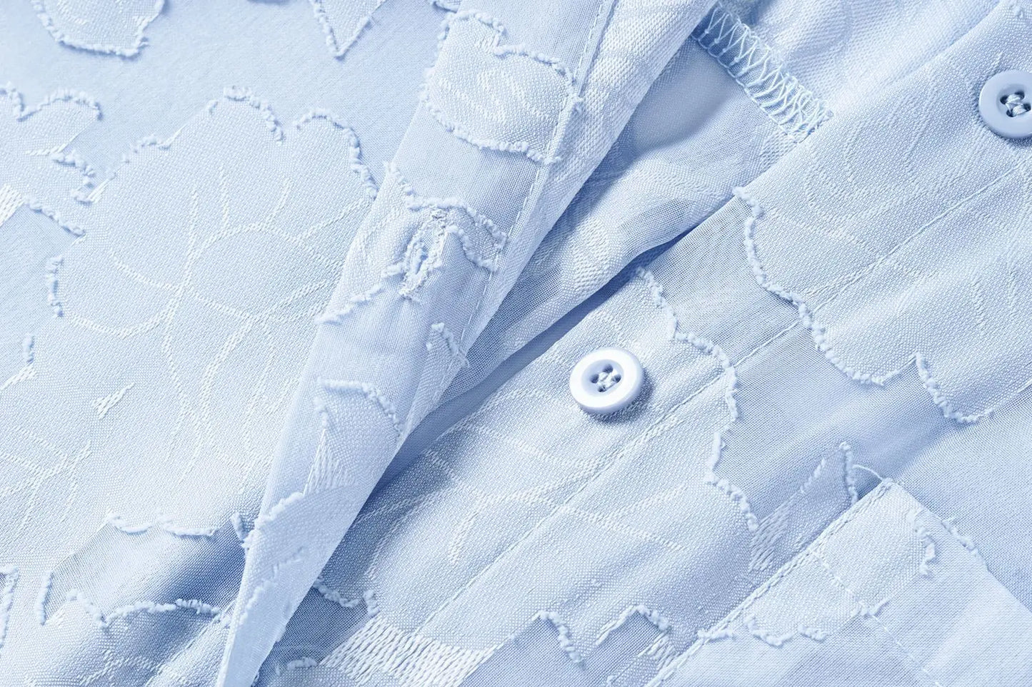 Elegant Long Sleeve Lapel Lace Blouse Office Lady Spring Summer Hollow Out Jacquard Loose Shirt Oversized Tops Luxury Chic Tunic