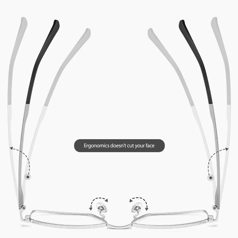 NEW Eyeglasses Vintage Pure Titanium Eye Glasses Frame For Men and Women Optical Frame Oculos De Grau Work Eyeglass Frame