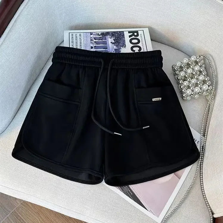 Shorts for Women Home Short Pants Woman New In Comfy Wholesale Korean Style Harajuku Fashion Kpop Jorts Design Elasticty To Wear