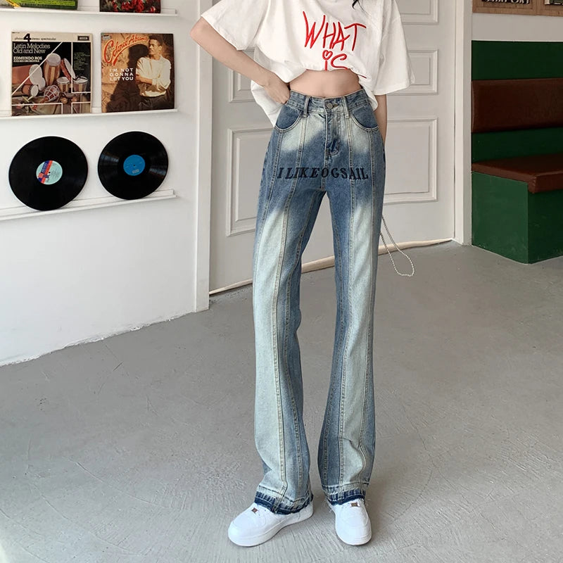 Baggy Jeans Woman Wide Pants Cowboy Pants for Women Clothing Y2k Jeans Women's Clothing High Waisted Jeans Woman Clothes