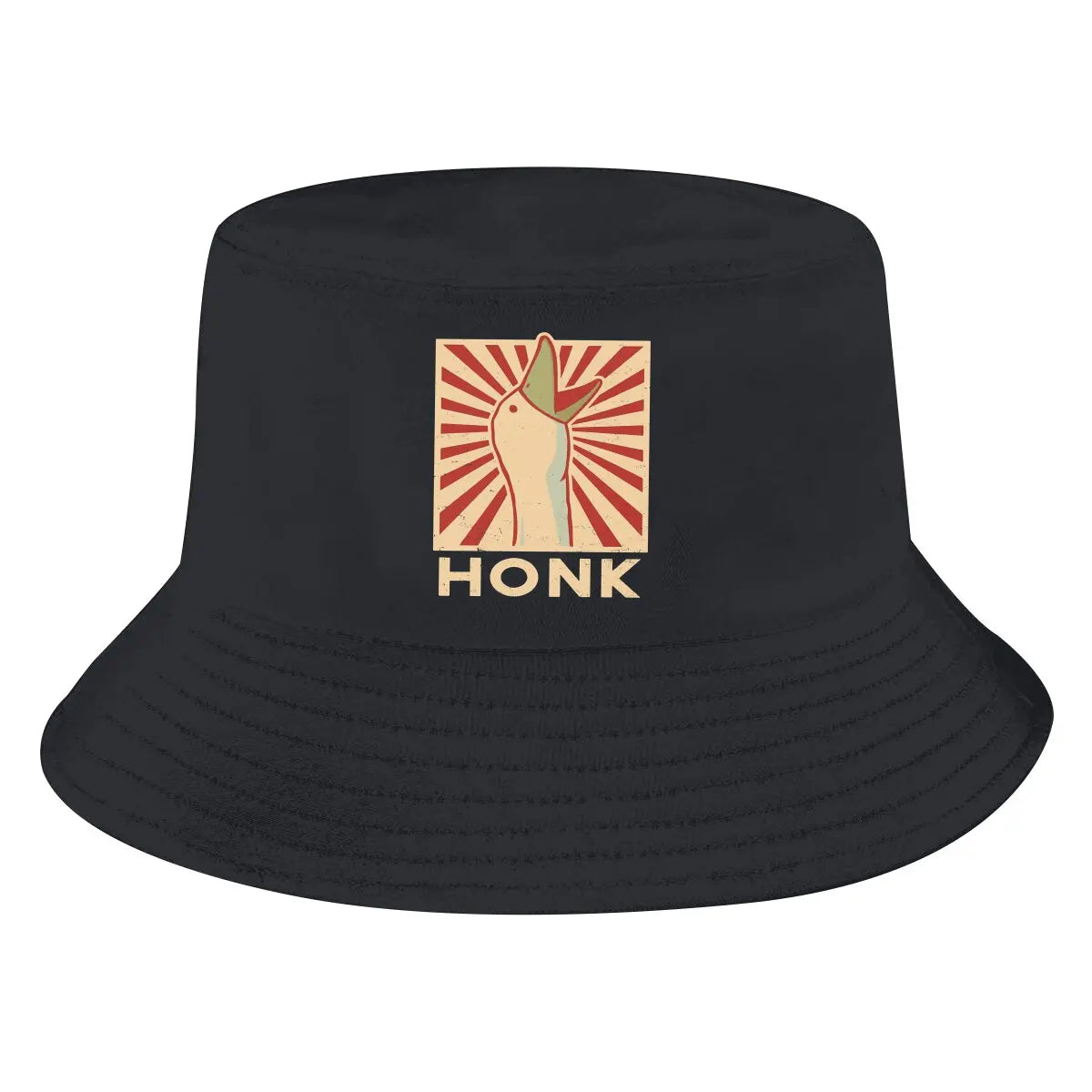 Untitled Goose Game Bucket Hat HONK Men's Women's Fisherman Cap Hip Hop Beach Sun Fishing Hats