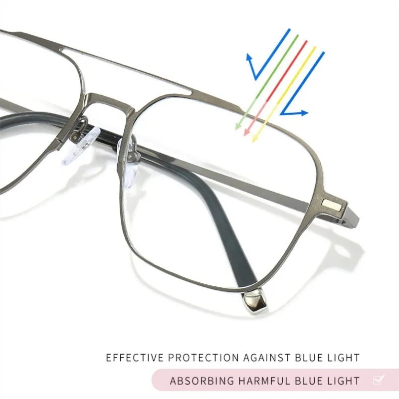 ZHIYI Brand Men Polarized Sunglasses Magnet Adsorption on Glasses Frame 2x Lens Day Night Vision Glasses for Driving Male