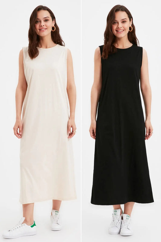 Black-Skin 2 Pack 0 Cotton Orme Lining Dress TCTAW22UK0110