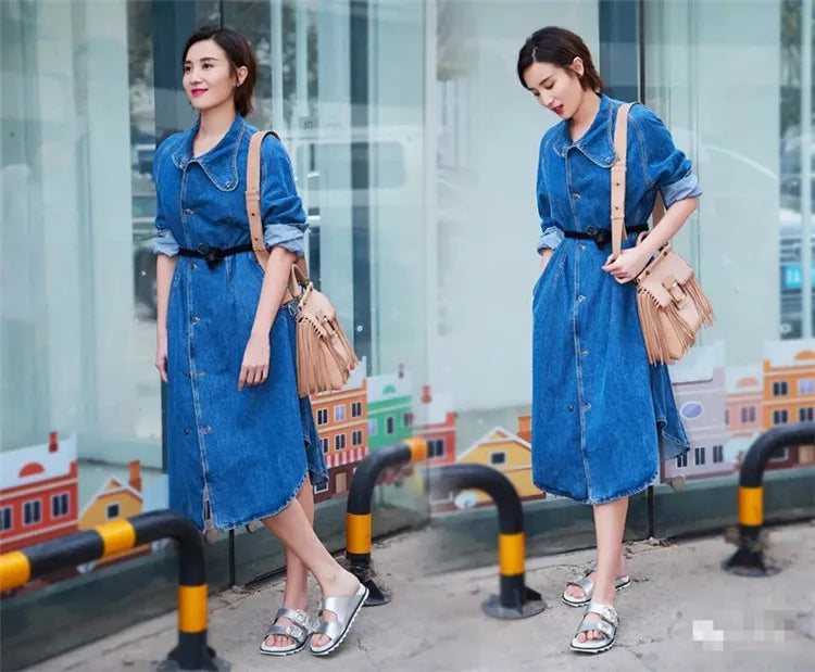 New Trend Women's Slippers Outside 2022 Women's Rhinestone Side Buckle Open Toe Bicyclic Flat-Bottomed Sandals Slippers Girls