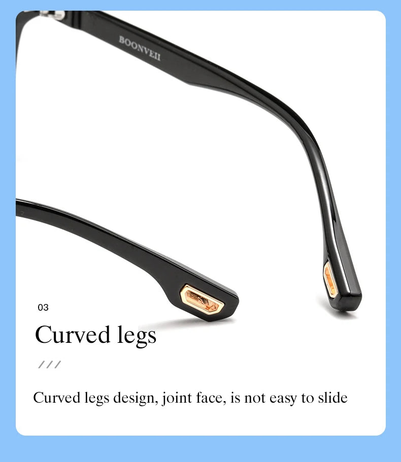 Transparent Glasses for Women Optical Eyeglasses Frame Full Rim Square Fashion Acetate Prescription Eyewear Woman Spectacles