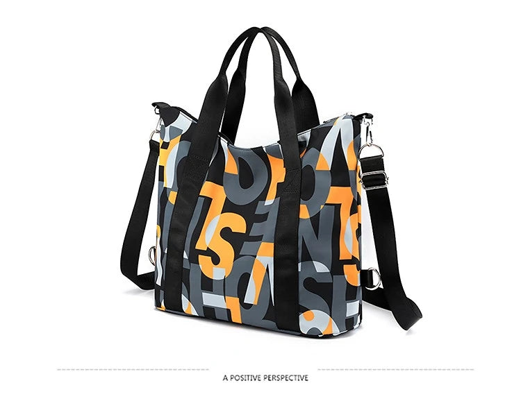 Women's Messenger Bags Waterproof Nylon Shoulder Totes High Quality Large Handbag Female Travel One Shoulder Crossbody Bags