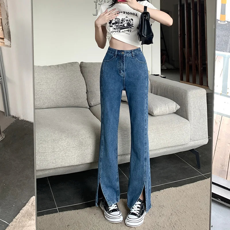 Baggy Jeans Woman Wide Pants Cowboy Pants for Women Clothing Y2k Jeans Women's Clothing High Waisted Jeans Woman Clothes