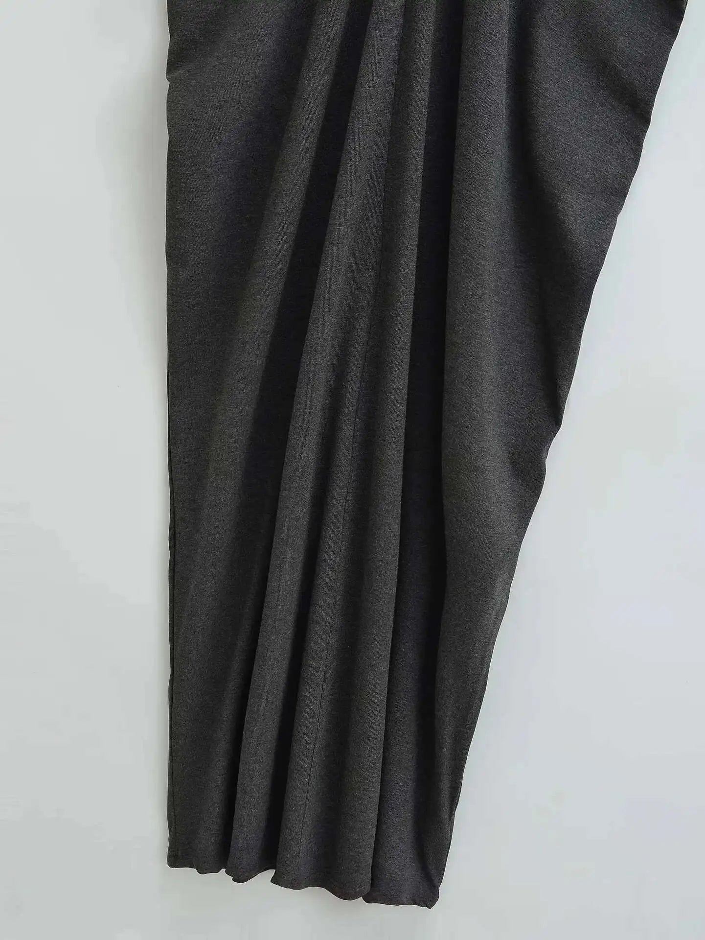 Spicy Girl Sexy Short Sleeved Dress 2024 Summer New High Waist Wrapped Hip Tight Large V-neck Long Dress 90AU