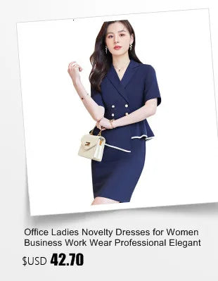 Formal Women Business Suits with Blazer Coat and Fishtail Skirt Professional Ladies Office Work Wear Uniform Clothing Sets