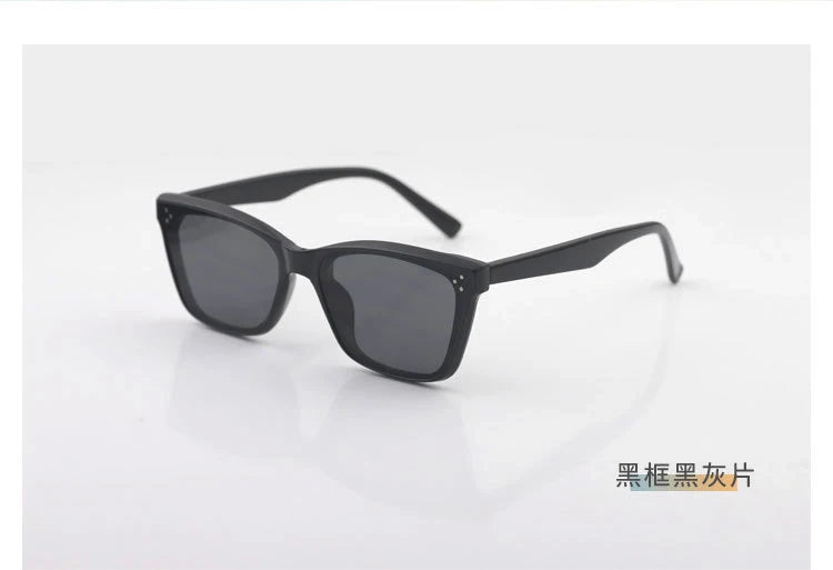 New Arrival Small Rectangle Sunglasses Women Vintage Brand Designer Cat Eye Style Square Luxury Sun Glasses Shades Female