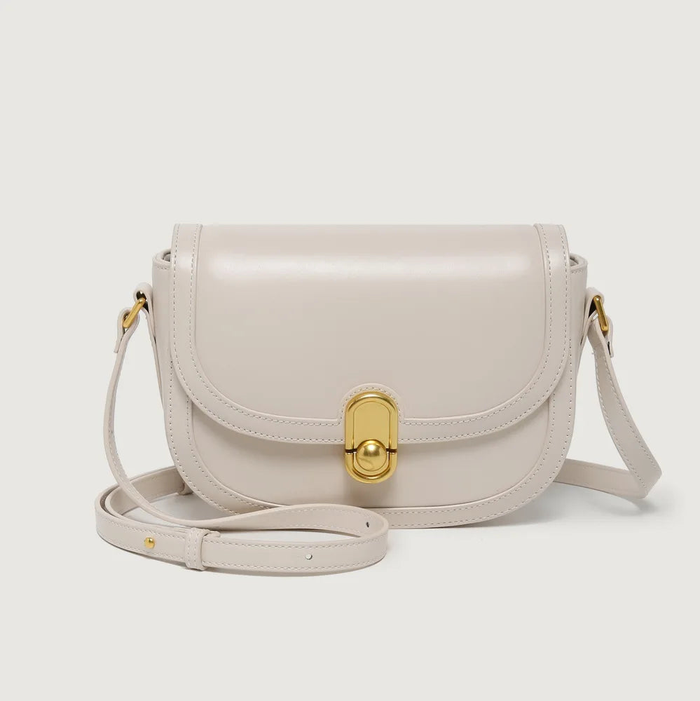 This Year's New Niche Bag Female Light Luxury Retro Single Shoulder Crossbody Saddle Bag Trend Luxury Designer Handbag