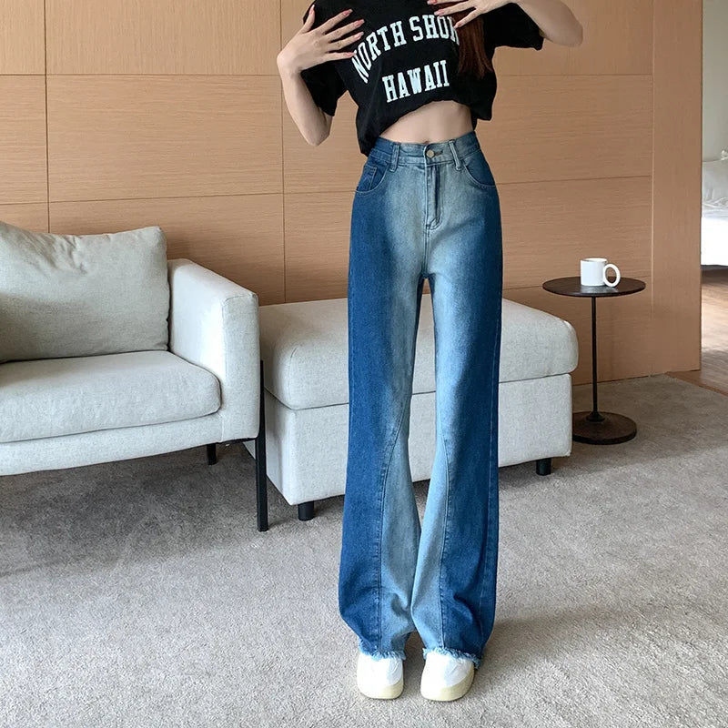 Baggy Jeans Woman Wide Pants Cowboy Pants for Women Clothing Y2k Jeans Women's Clothing High Waisted Jeans Woman Clothes