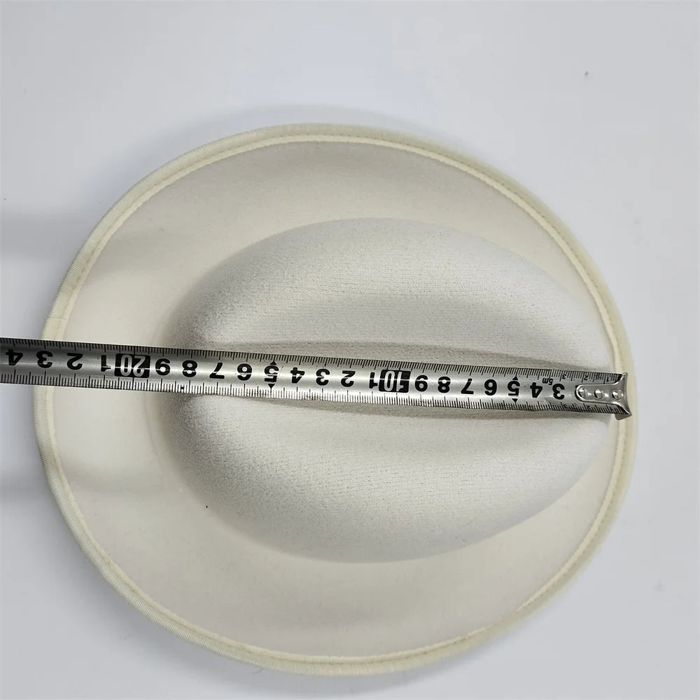 2024 New Fashion Women Men's Fedora Church Roll Up Brim Homburg Jazz Hat Feather Hat Lady Gentleman Gambler Panama Trilby Hat