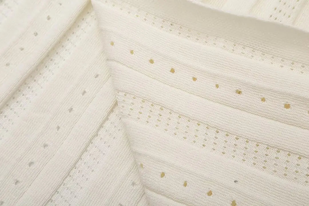 Elegant Knitted Single Breasted Midi Dress Women's Patchwork Dresses Female 2025 Summer Robe New Black Beige Robes Evening Party