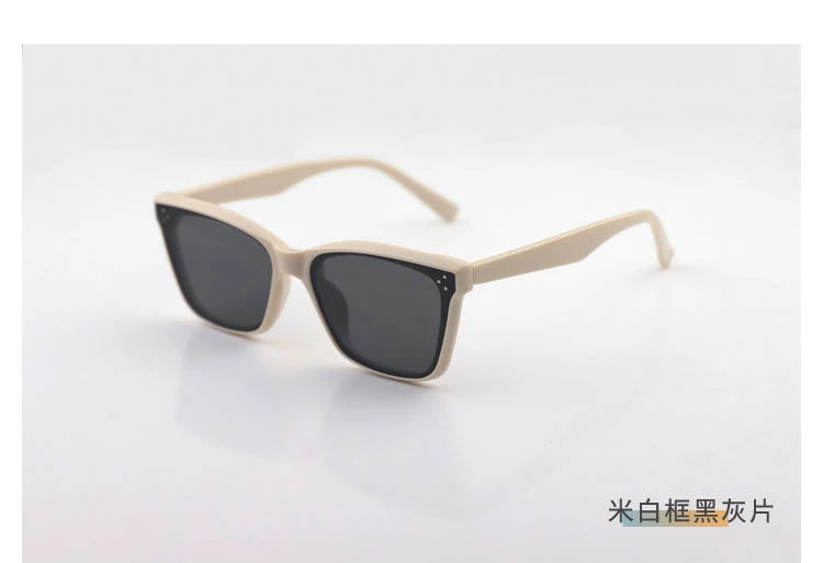New Arrival Small Rectangle Sunglasses Women Vintage Brand Designer Cat Eye Style Square Luxury Sun Glasses Shades Female