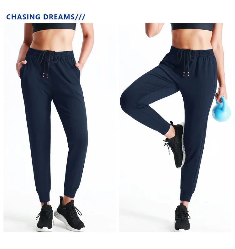 Women Casual Sportswear Running Trousers Sports capris Cycling Sweatpants Hiking Leggings Fitness Trackpants Couple Yoga Pants