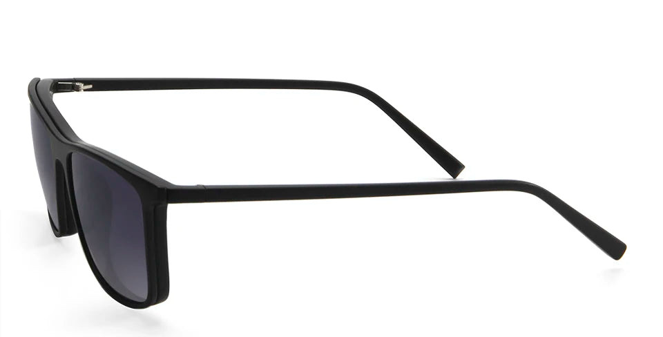 TR90 Magnet Men Optical Glasses Frame Magnetic Clip On Polarized Sunglasses Men'S Square Eyewear Spectacle Eyeglasses Frames