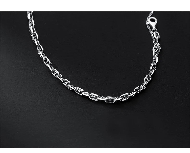 MIQIAO Bracelets Bracelet For Women Female Jewelry 925 Sterling Silver Charms Chain Bracelets On Hand Fashion