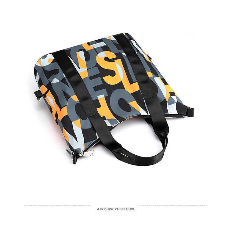 Women's Messenger Bags Waterproof Nylon Shoulder Totes High Quality Large Handbag Female Travel One Shoulder Crossbody Bags