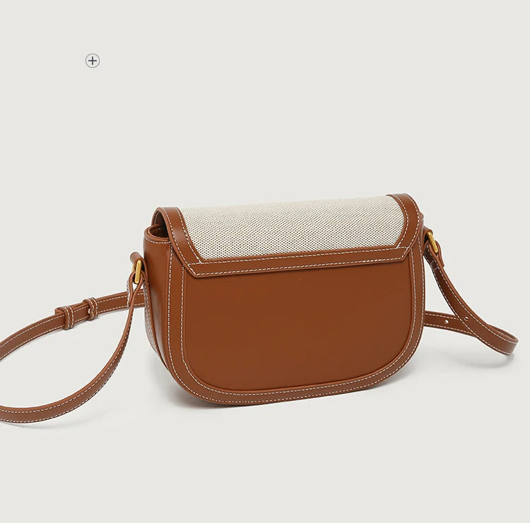 This Year's New Niche Bag Female Light Luxury Retro Single Shoulder Crossbody Saddle Bag Trend Luxury Designer Handbag