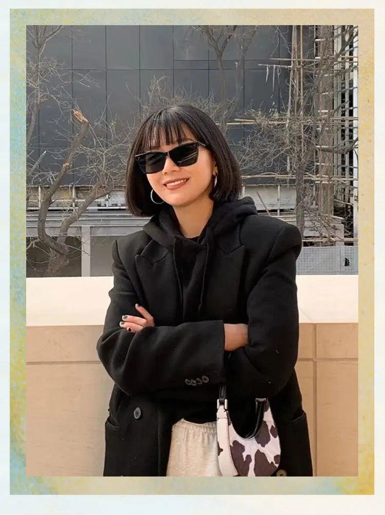 New Arrival Small Rectangle Sunglasses Women Vintage Brand Designer Cat Eye Style Square Luxury Sun Glasses Shades Female