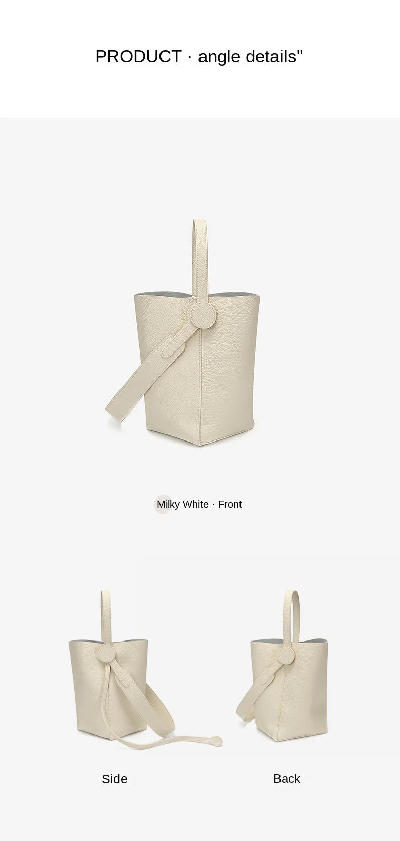 Commuter female package 2025 new oblique design senior feeling handbags women's shoulder bag, small hand-held tote bag bucket