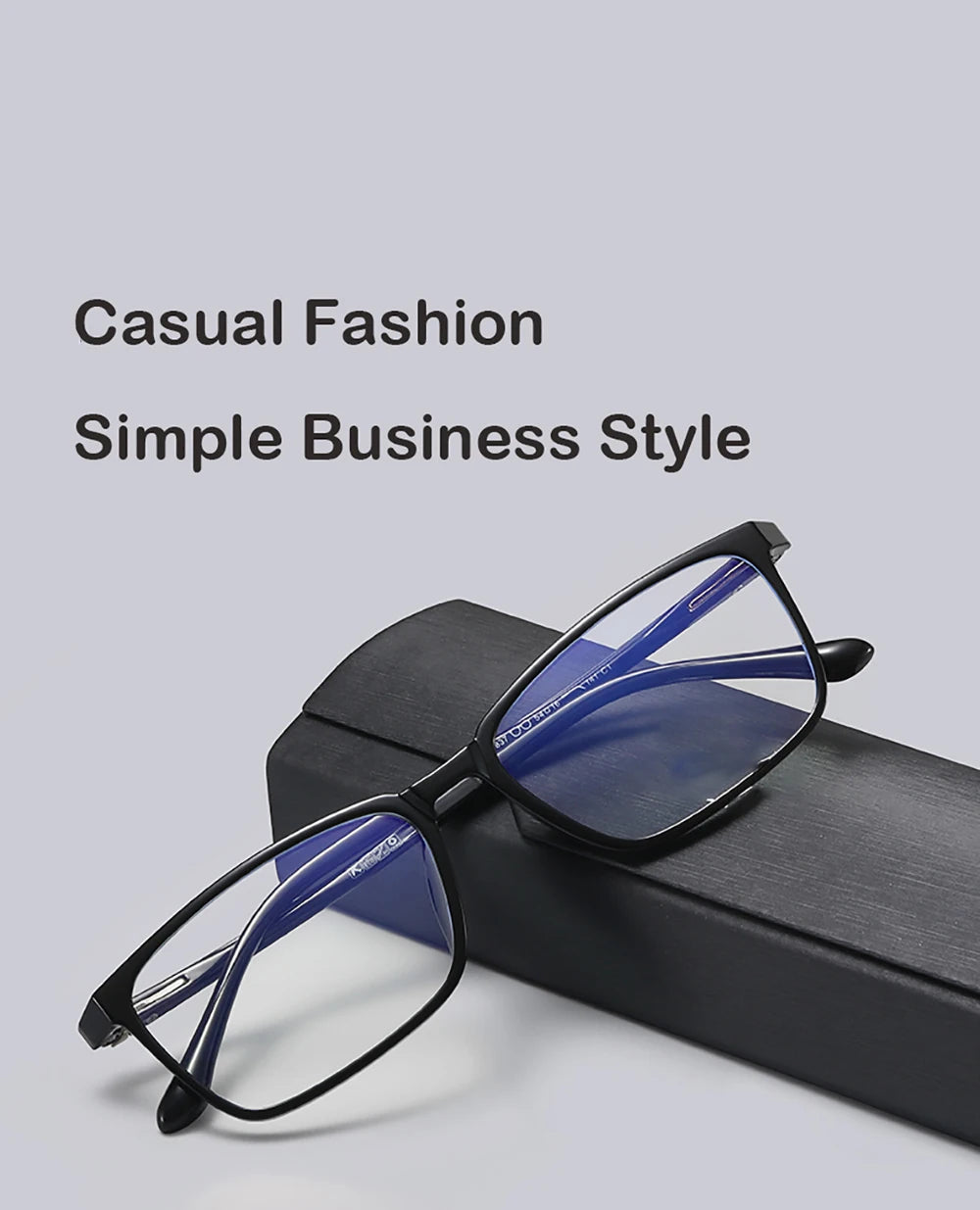 GUZTAG Anti Blue Light Glasses Vintage Casual Computer Goggles Optical  Eyeglasses Fashion Busines Eyewear For Men Women G8837