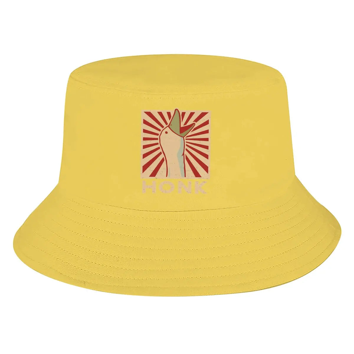 Untitled Goose Game Bucket Hat HONK Men's Women's Fisherman Cap Hip Hop Beach Sun Fishing Hats