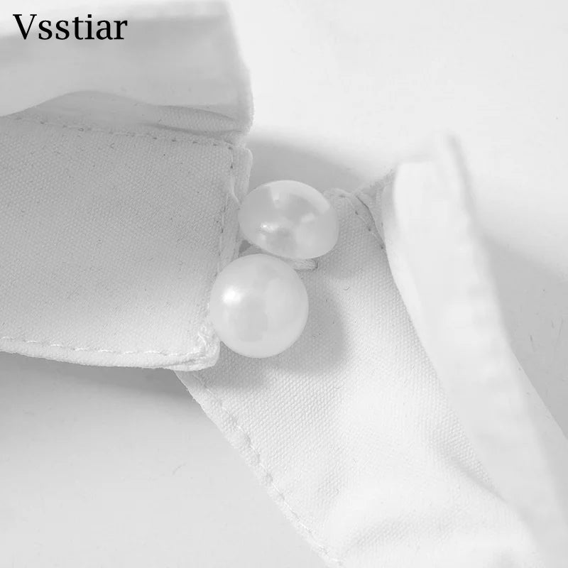 Vsstiar Elegant Turn-down Collar Mini Dress For Women Sexy Backless Sleeveless Vestidos Summer Fashion Streetwear Party Dress