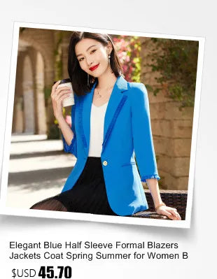 Formal Women Business Suits with Blazer Coat and Fishtail Skirt Professional Ladies Office Work Wear Uniform Clothing Sets