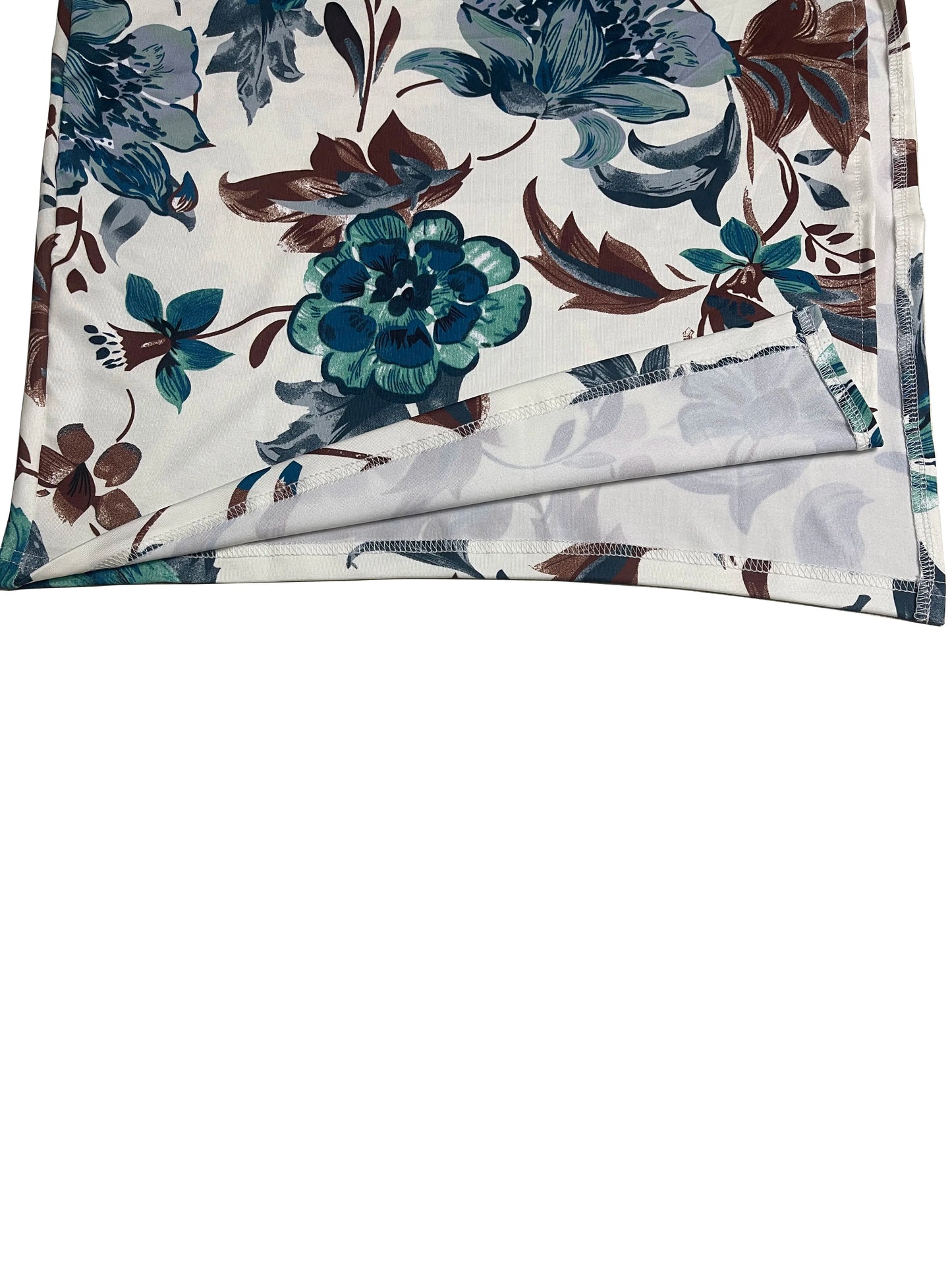 Elegant western style fashion printed dress with a waist-cinching one-shoulder strap and a hip-hugging long skirt for women; flo