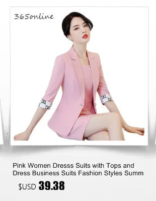 Formal Women Business Suits with Blazer Coat and Fishtail Skirt Professional Ladies Office Work Wear Uniform Clothing Sets